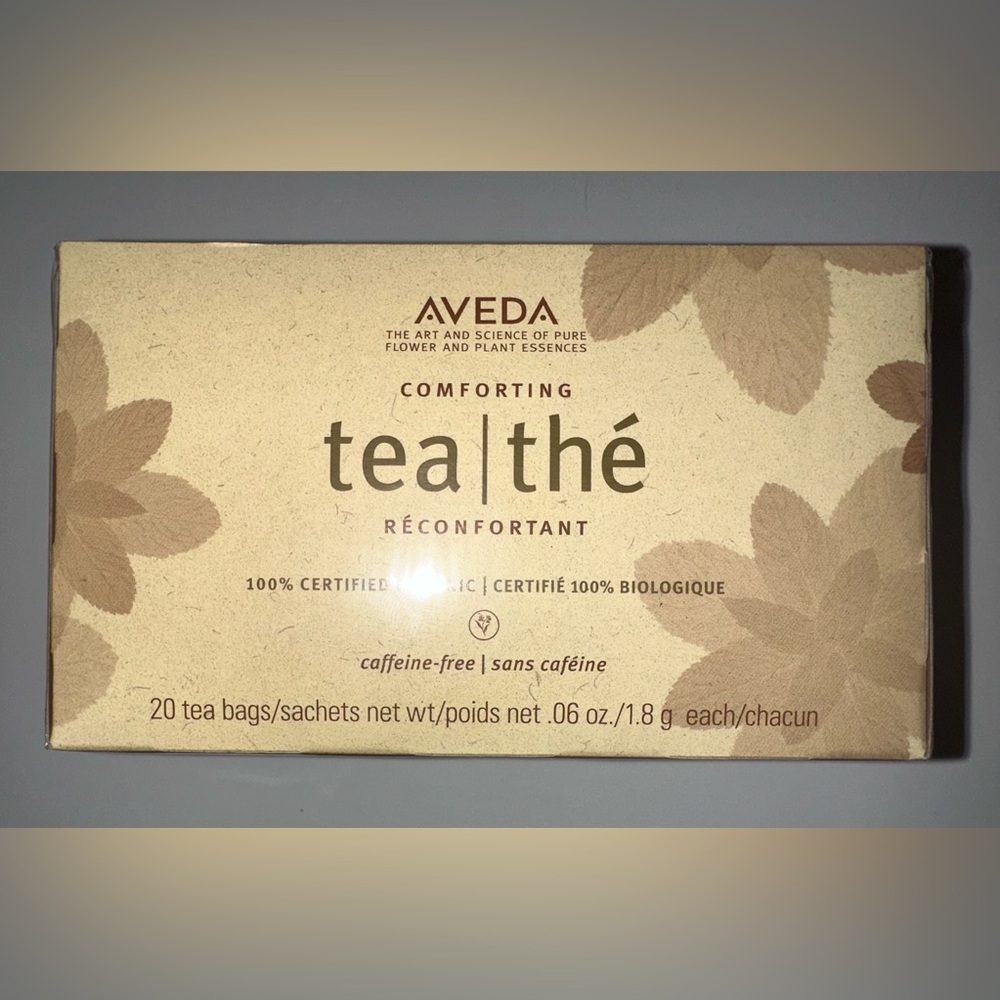 Aveda Comforting Tea Bags, 20 Count NEW SEALED BOX Best By 03/2027